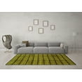 thumbnail image 3 of Ahgly Company Indoor Rectangle Abstract Green Modern Area Rugs, 5' x 8', 3 of 4
