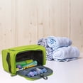 thumbnail image 6 of 1 Pcs Portable Toiletry Bag, anging Makeup Cosmetic Organizer with Compartment–Waterproof Toiletries Case for Bathroom, Shower, Gym, Camping, Vacation 9.84 x 5.11 x 5.51", 6 of 9