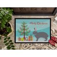 thumbnail image 3 of Carolines Treasures BB9333MAT Giant Chinchilla Rabbit Christmas Indoor or Outdoor Mat, 18 x 27 in., 3 of 4