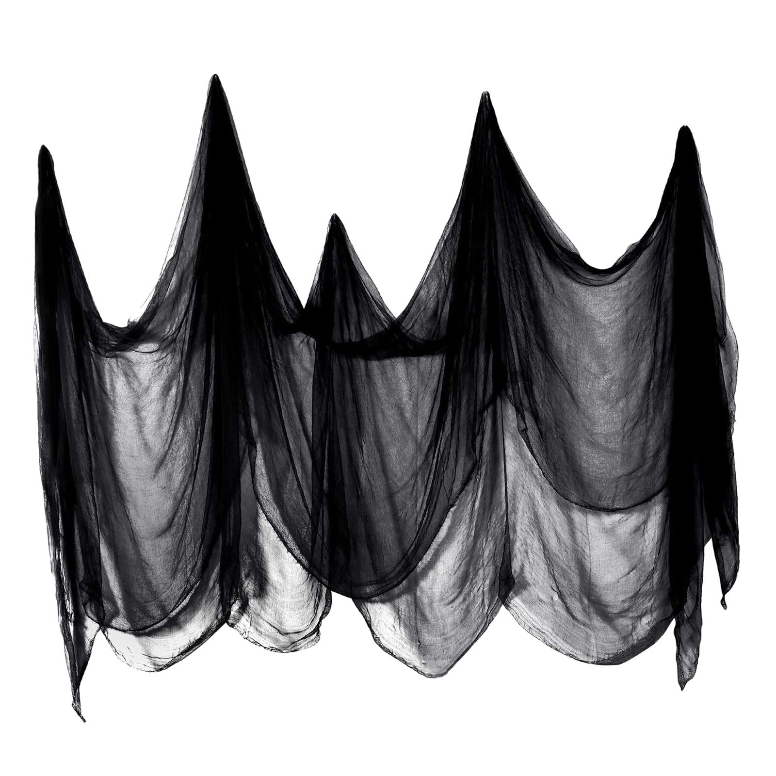 Creepy Halloween Cloth, Horror Hanging, Scary Outdoor 84.65 inch x 177.17  inch, Black - Walmart.ca