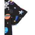 thumbnail image 2 of WIBACKER 3-12Years Kids Boys 2-Piece Pajamas Planet Astronaut Short Sleeve Cool Summer PJ Set Toddler Sleepwear, 2 of 13