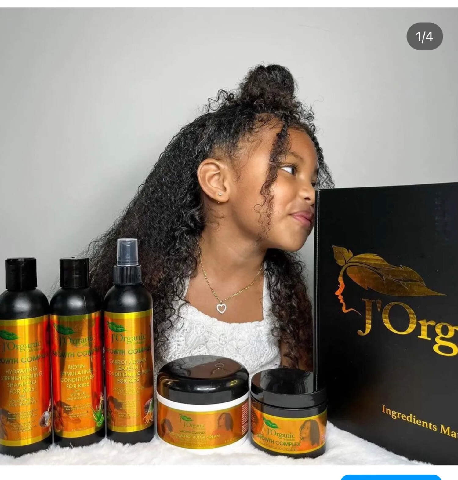 J'Organic Solutions Kid's Hair Care Kit