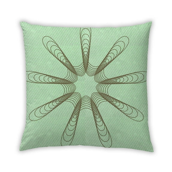 Ahgly Company Indoor Square Contemporary Throw Pillow, 18 inch by 18 inch