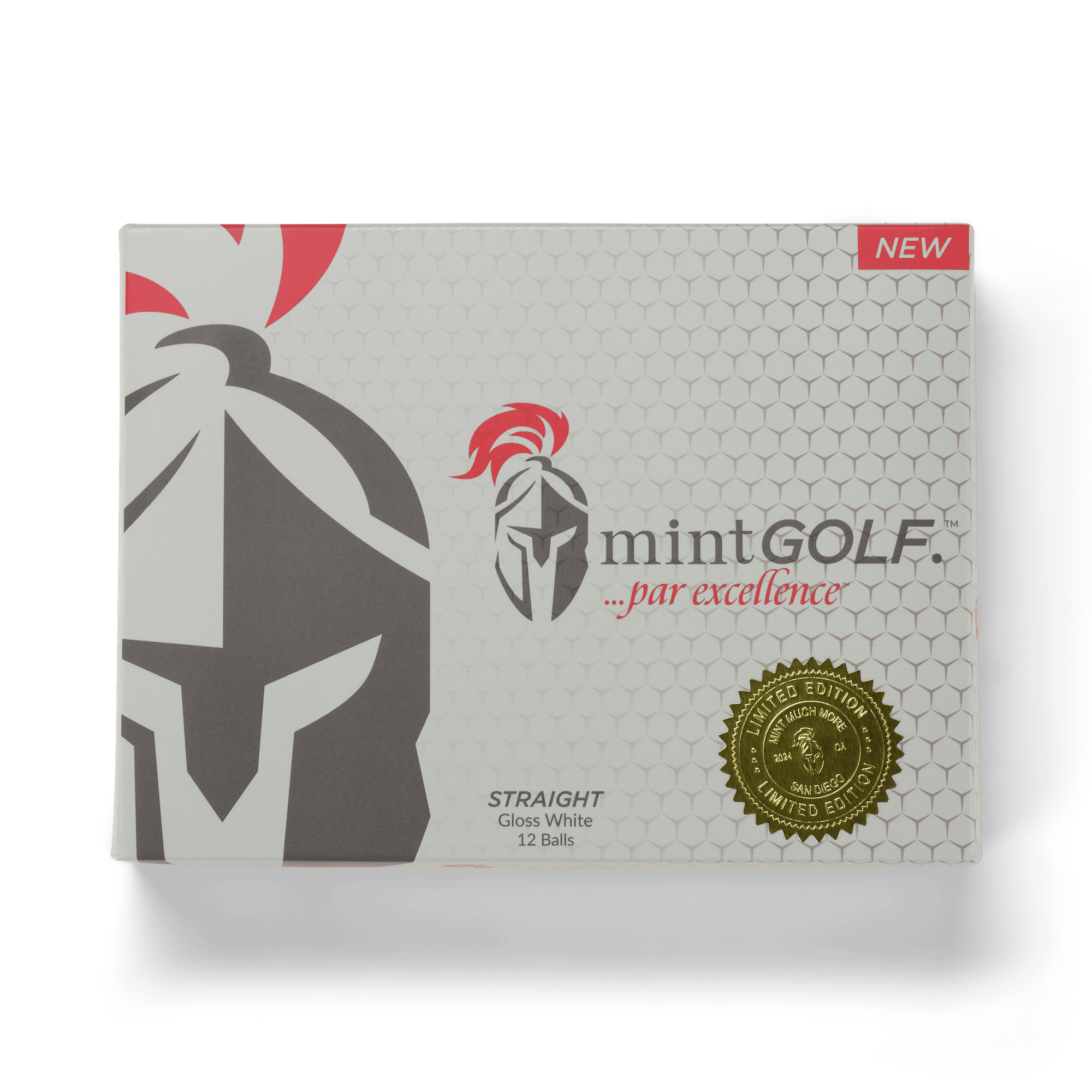 Mint Sport MintGOLF 12-Pack Golf Balls, Maximum Spin & Long Distance Straight Flight with Durable Cover