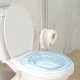 thumbnail image 4 of Asiento de inodoro para ancianos, lavabo para mujer, baño de asiento, superficie lisa, multiusos, 39 x 39 x 12 cm Azul, 4 of 7