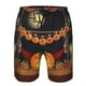 thumbnail image 3 of Balery Halloween Decoration Traje de Baño Estilo Hawaiano para Hombre, Shorts de Secado Rápido con Bolsillos-Small, 3 of 6