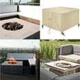 thumbnail image 4 of Shatex Fire Pit Cover 44*44*24in - Strong Tear-Resistant and UV Resistant and Waterproof Beige, 4 of 4