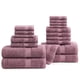 thumbnail image 1 of Juego de toallas de baño LANE LINEN, 100% algodón, 18 unidades Wishful Mauve, 1 of 9