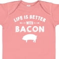 thumbnail image 4 of Inktastic Life's Better with Bacon Boys or Girls Baby Bodysuit, 4 of 5