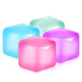 thumbnail image 1 of Squishy Fidget Toys APLIST Stress Cube, paquete de 4 unidades para niños y adultos, 1 of 6