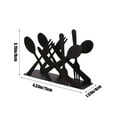 thumbnail image 3 of Napkin Holder under $5! kkbbma Napkin Holder for Table, Metal Paper Napkin Holder for Dining Table, Modern Decor for Home Dining Room, Standing Napkin Dispenser for Countertop Restaurant Bar, 3 of 6