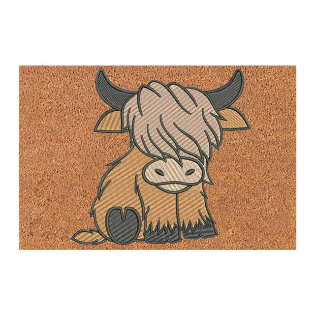 Felpudo Con Tema De Vaca Felpudo De Entrada Alfombra De Bienvenida Con Alfombra De Cocina Personajes Divertidos Que Se Asoman Por La Puerta Alfombra