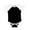 BLACK/ WHITE, variant on Infant Clementine Baseball Fine Jersey Bodysuit