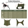 thumbnail image 5 of Charkool Dog Harness, No Pull Dog Harness for Large Dogs, Heavy Duty Pet Harness with Handle, Adjustable Easy on Pet Harness for Running Walking, Green XXL, 5 of 7