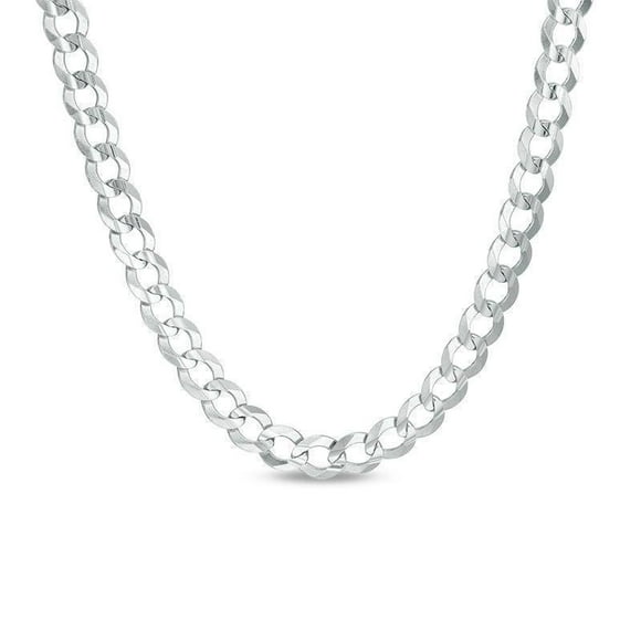Sterling Silver 22" 5.7mm Men's Curb Link Chain