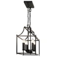 thumbnail image 7 of 42497NBR Kichler Lighting Morrigan - 8 light Linear Chandelier - with Traditional inspirations - 19 inches tall by 12.5 inches wide-Natural Brass, 7 of 7