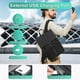 thumbnail image 4 of RV KNIGHT Mochila para ordenador Mochila elegante impermeable para hombre de 15,6 pulgadas con carga USB Mochila para ordenador portátil para mujer para ocio, negocios, trabajo universitario Rojo Verde, 4 of 5