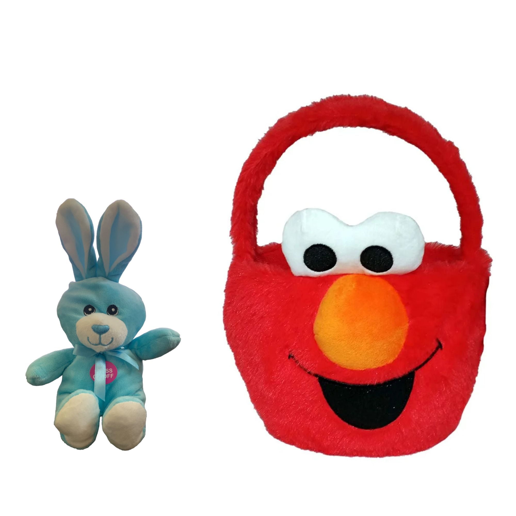 Plush Elmo Easter Basket for Kids – Sesame Street Premade & Prefilled Gift with Toys, Candy, Surprise Eggs & Plush Bunny
