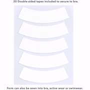 Braza Lightweight Foam Mastectomy Breast Form Bra Insert Pad - Beige, Size 7 - For Post-Surgery Bras, Casual Wear and Leisure Outfits, Daily Wear