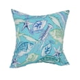 thumbnail image 2 of 17-inch Square Polyester Outdoor Throw Pillows (Set of 2) 9910-S2-OD-114, 2 of 2