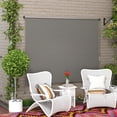 thumbnail image 2 of Outsunny Outdoor Roller Shade, 8' x 6' Patio Door Blinds, Light Grey, 2 of 10