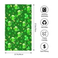thumbnail image 2 of Balery St Patrick's Day2 Toalla de Microfibra Premium con Estampado – 27.5x16 pulgadas, Alta Absorción, Suave y Aterciopelada, Secado Rápido, 2 of 6