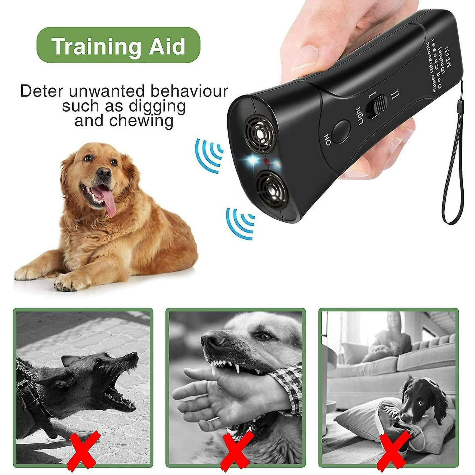 Yeegool Anti Barking Device ultrasonic Dog Barking Deterrent Devices outdoor