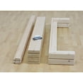 thumbnail image 4 of Base Para Cama Matrimonial Muebles GM Tradicional Desarmable Sin Pintar Madera de Pino Estufada, 4 of 4