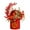 B, variant on Riforla Chinese Flower Pot New Year Table Decoration Chinese Red Berry Flower Arrangement New Year Party Home Model B Desktop Ornament B