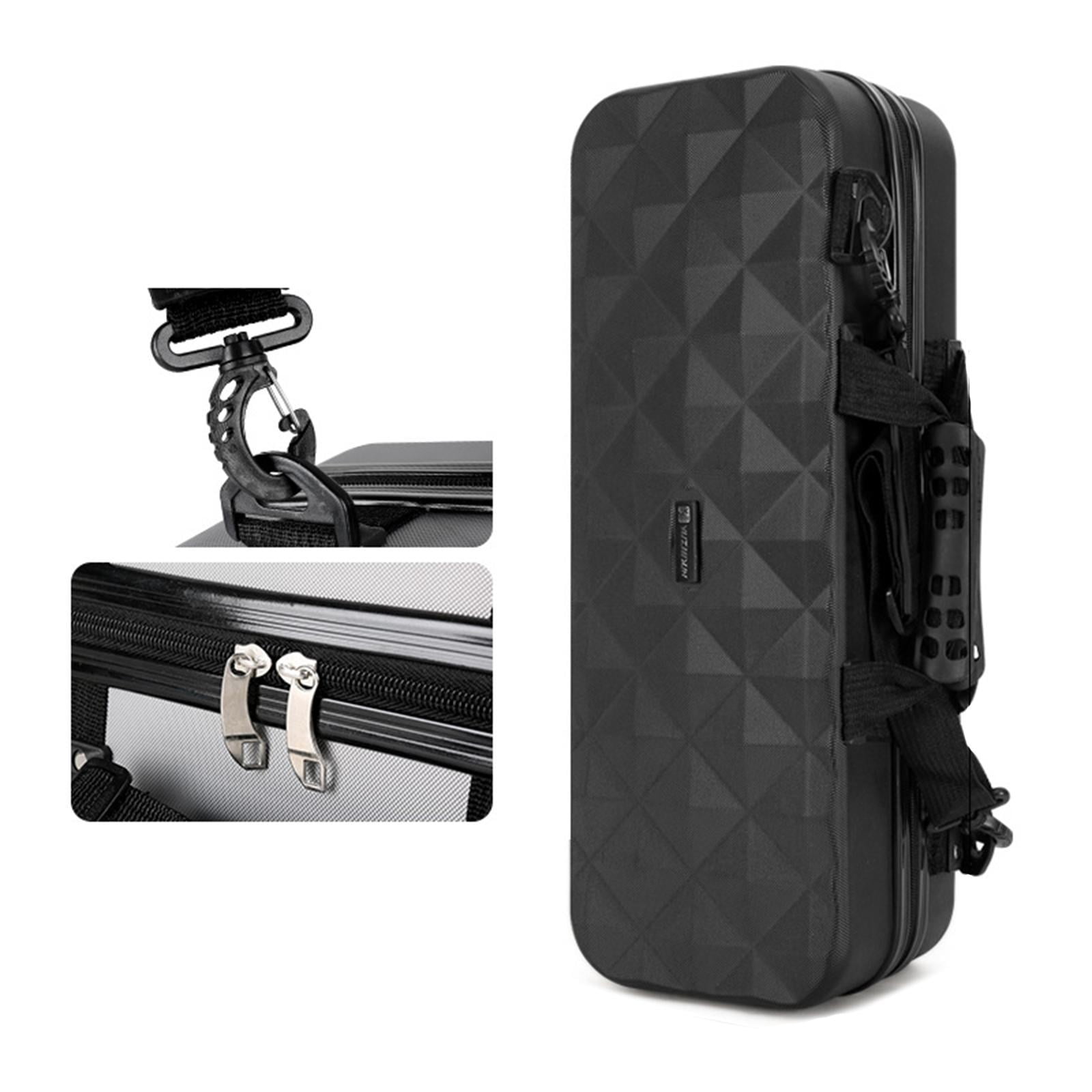 figatia Fishing Gear Bag Anti-scratch Body Bag for Angling Ice Fishing Small Black