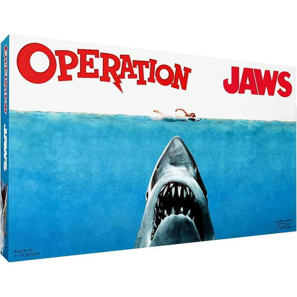Operation Jaws 50th Anniversary Edition Silly Skill Board Game