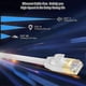 thumbnail image 2 of Long Ethernet Cable 30m, Cat 7 High Speed Flat Internet Cable 30 Meters Network Cable White 10gbps 600mhz Rj45 Cable 100ft Shielded Lan Patch Cable Fo, 2 of 5