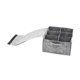 thumbnail image 2 of Contenedores de almacenamiento de para vajilla de fieltro para trasladar utensilios de acampada 6 tazas, 2 of 8