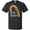 AB-Black, variant on Merry Christmas Red and Gold Candy Cane T-Shirt