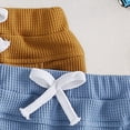 thumbnail image 5 of NOLDARES Toddler Baby Boys Shorts, Summer Cotton Shorts for Kids, Childrens Jogger Pants for Holiday(Brown,18-24 Months), 5 of 7