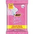 thumbnail image 1 of BIC Silky Touch Les Rasoirs Jetables pour Femmes, Avec 2 Lames, Jolis Manches Pastel, Paquet de 18 Rasoirs pour Raser, 1 of 8