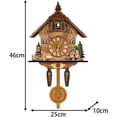 thumbnail image 4 of Reloj de pared de madera Vintage Gloria Reloj cucú, 4 of 8