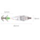 thumbnail image 3 of Gancho de doble capa, señuelo, lámpara de pescado, calamar en miniatura, luz de pesca, herramienta impermeable para atraer peces Inevent OD010287-02, 3 of 6