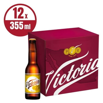 Cerveza oscura Victoria 12 botellas de 355 ml c/u