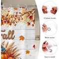 Romart Fall Shower Curtain Pumpkin Wagon 71 x 71 Inch - Walmart.com