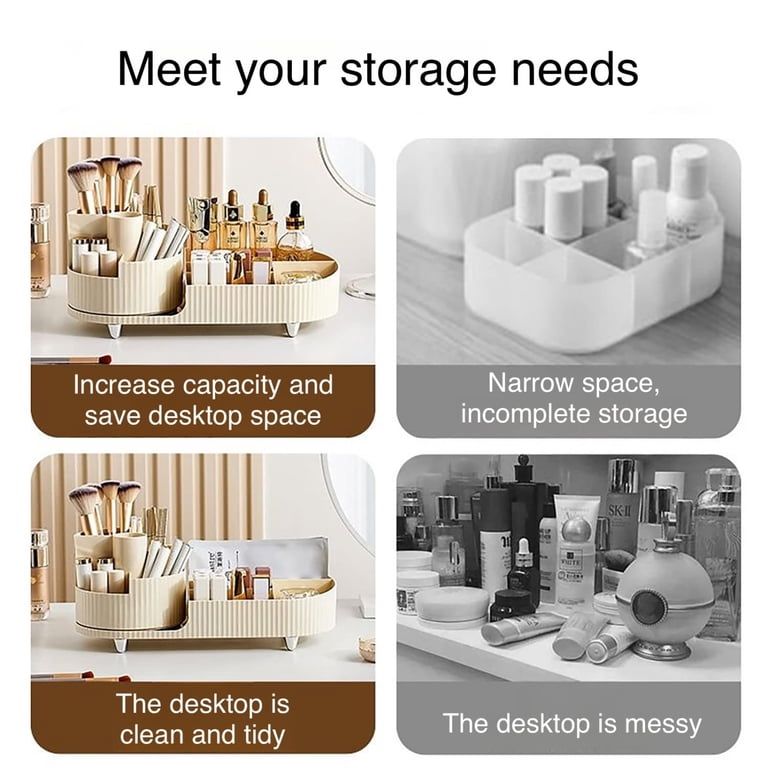 Govvep Rotating Makeup Organizer, 360° Spinning photo 4