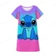 thumbnail image 2 of Ropa de mujer 2022 New Summer Disney Marca: Stitch Ropa de mujer Diseño de princesa Ropa de niños Ropa de niños Ropa casual Wear5T Gao Jinjia LED, 2 of 2