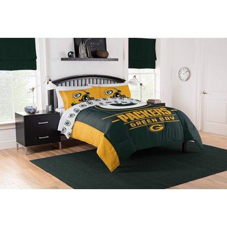 Nfl Green Bay Packers Monument Full Or Queen Comforter Set