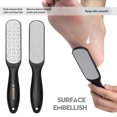 thumbnail image 6 of Foot File 2Pcs Callus Remover Foot File clean box wet and dry foot rasp & Double-Sided Stainless steel File Callus Dead Skin Remover Foot Scrub Care tool, 6 of 7