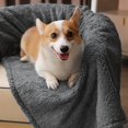thumbnail image 4 of 3 Pcs Calming Dog Blankets: Fluffy Premium Fleece Pet Blankets - Soft Sherpa, 4 of 6