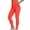 A40 Orange, variant on TrendOFT High Waist Yoga Pants with Pockets Tummy Control Workout Running Yoga Leggings for Women Brick Red L