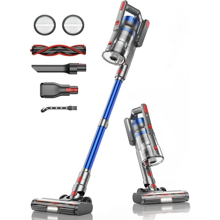 Buture Cordless Vacuum Cleaner, 450W 33Kpa Cordless Stick Vacuum, Up To
