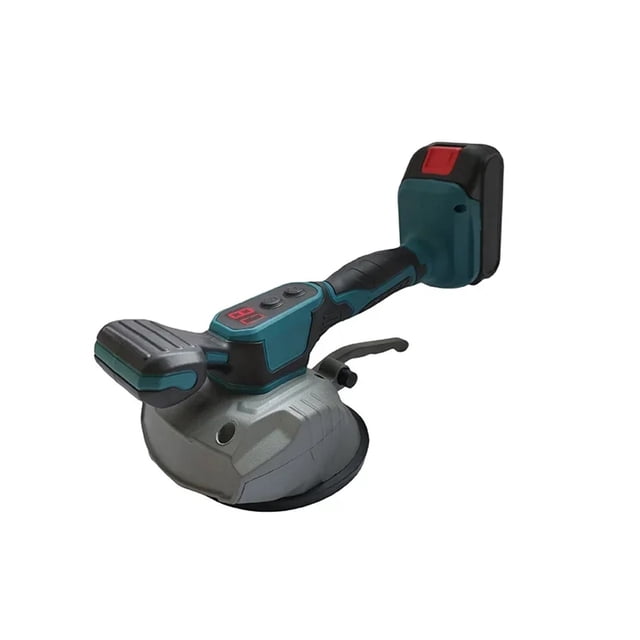 21V Tile Tiling Machine High Loading Capacity Wall Floor Tile Laying Vibrating Tool With Enlarged Suction Cup Fit Battery ,Easy to Use