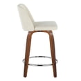 thumbnail image 5 of LumiSource Toriano 24" Fixed-Height Counter Stool - Set of 2, 5 of 6