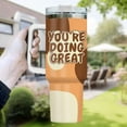 thumbnail image 3 of Mothers Day Gifts for Mom, Cartoon Mommy Tumbler with Handle and Straw, 40 oz Stainless Steel Mama Coffee Mug, Mommy Drinking Cup, Unique Birthday Gifts for Expecting, New Mom, 3 of 7